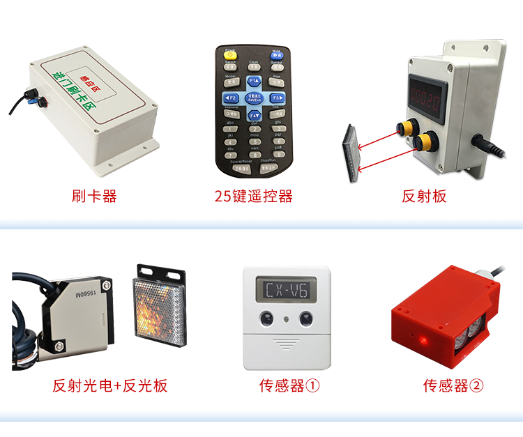 客流量統(tǒng)計電子看板配件