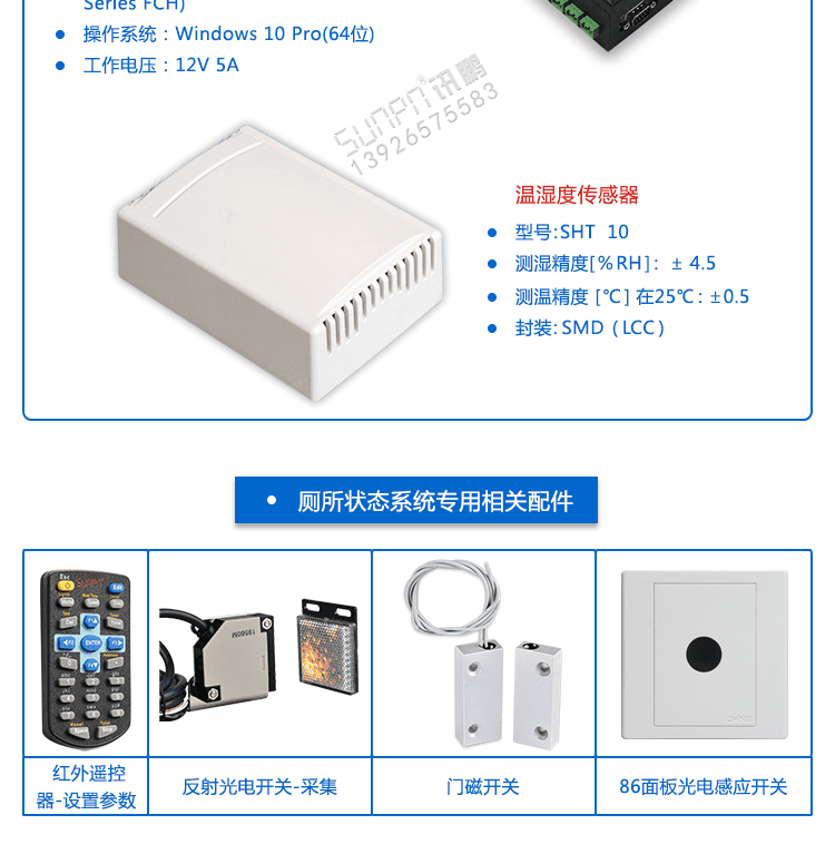 智慧公廁狀態(tài)采集屏產(chǎn)品結(jié)構(gòu)