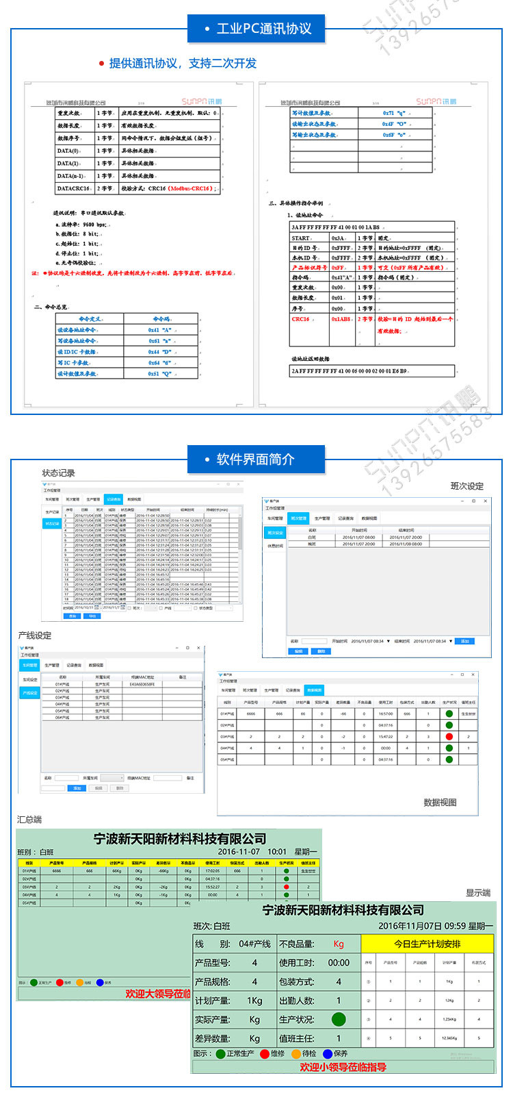 工業(yè)平板小電腦通訊協(xié)議