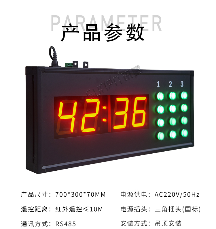 RS485數(shù)字通訊屏產(chǎn)品參數(shù)