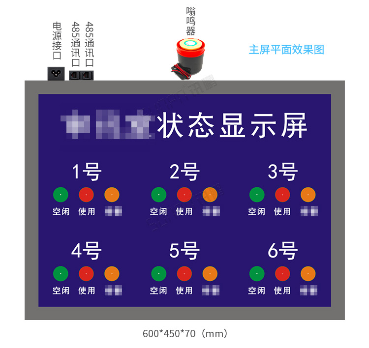 會(huì)議室使用狀態(tài)顯示屏產(chǎn)品細(xì)節(jié)