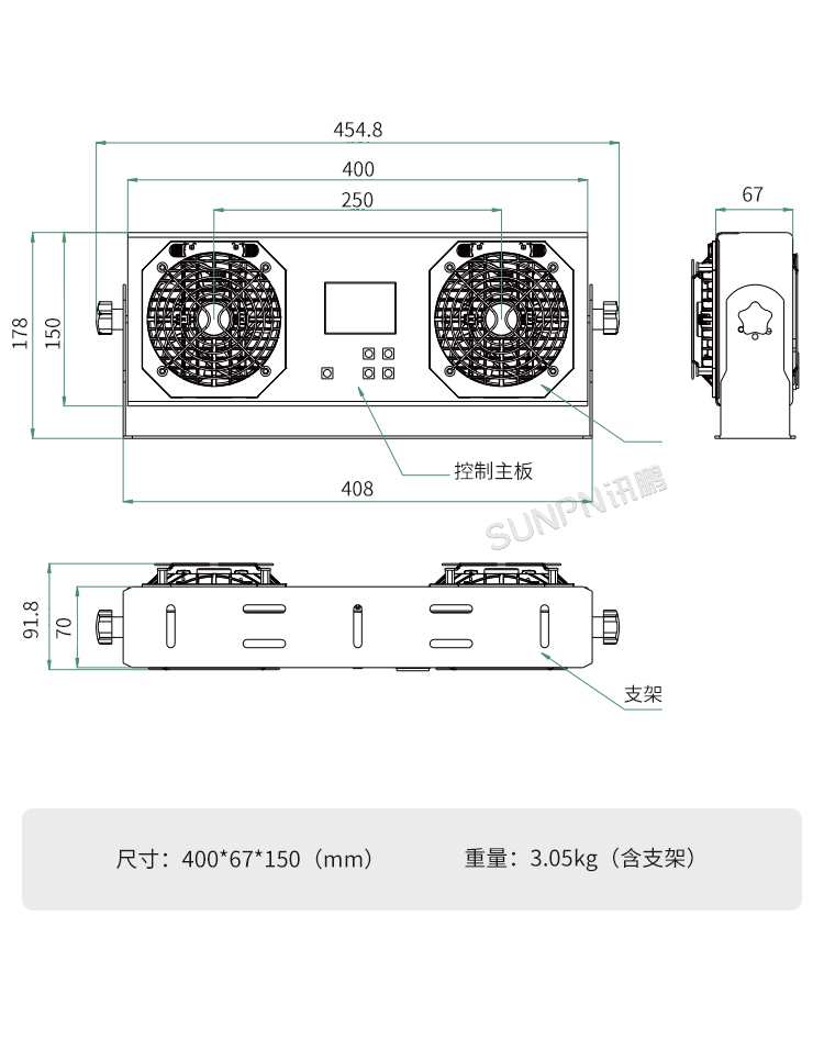 工業(yè)智能離子風(fēng)機(jī)-SP-40AR細(xì)節(jié)說(shuō)明